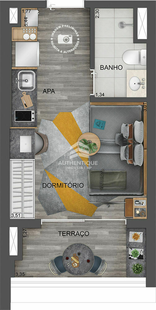 Apartamento, 2 quartos, 66 m² - Foto 41