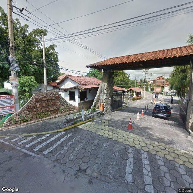 Imagem estática do "Street View" da localização