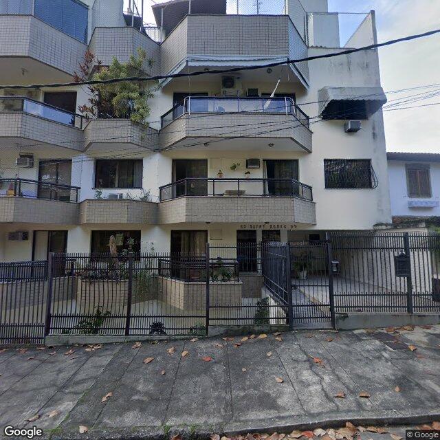 Imagem estática do "Street View" da localização