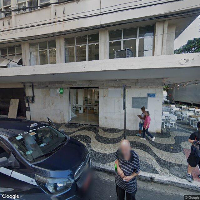 Imagem estática do "Street View" da localização