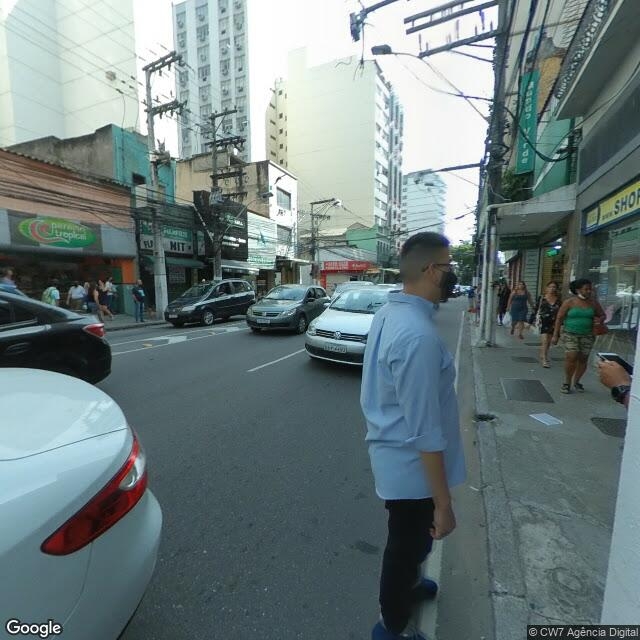 Imagem estática do "Street View" da localização