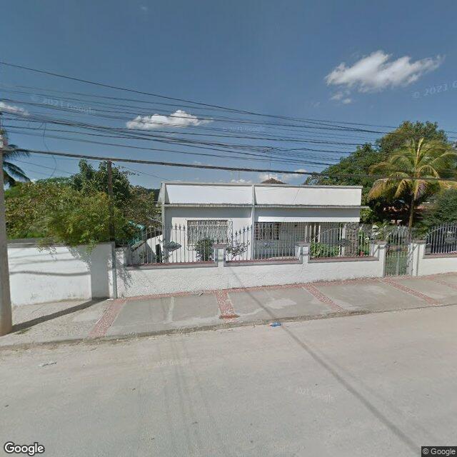 Imagem estática do "Street View" da localização