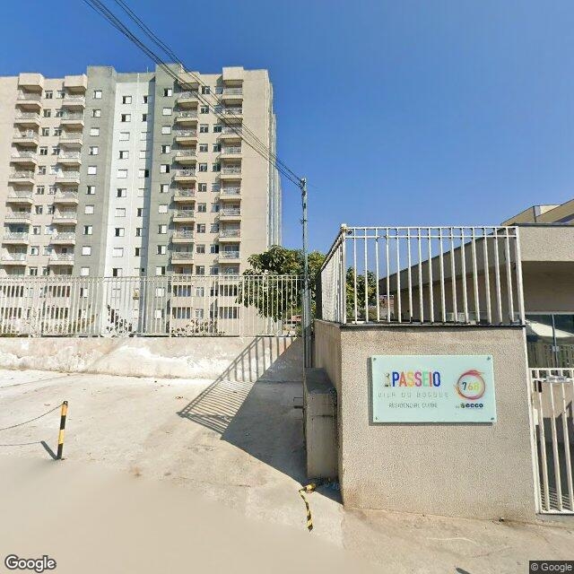 Imagem estática do "Street View" da localização