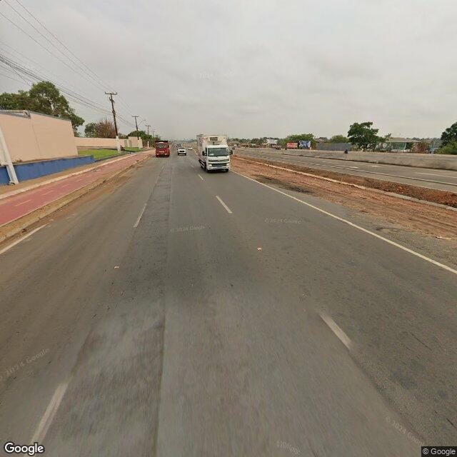 Imagem estática do "Street View" da localização