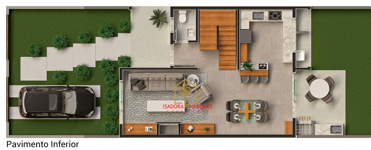 Casa de 3 quartos, 130m² no bairro Laranjal, em Pelotas | Eu Corretor