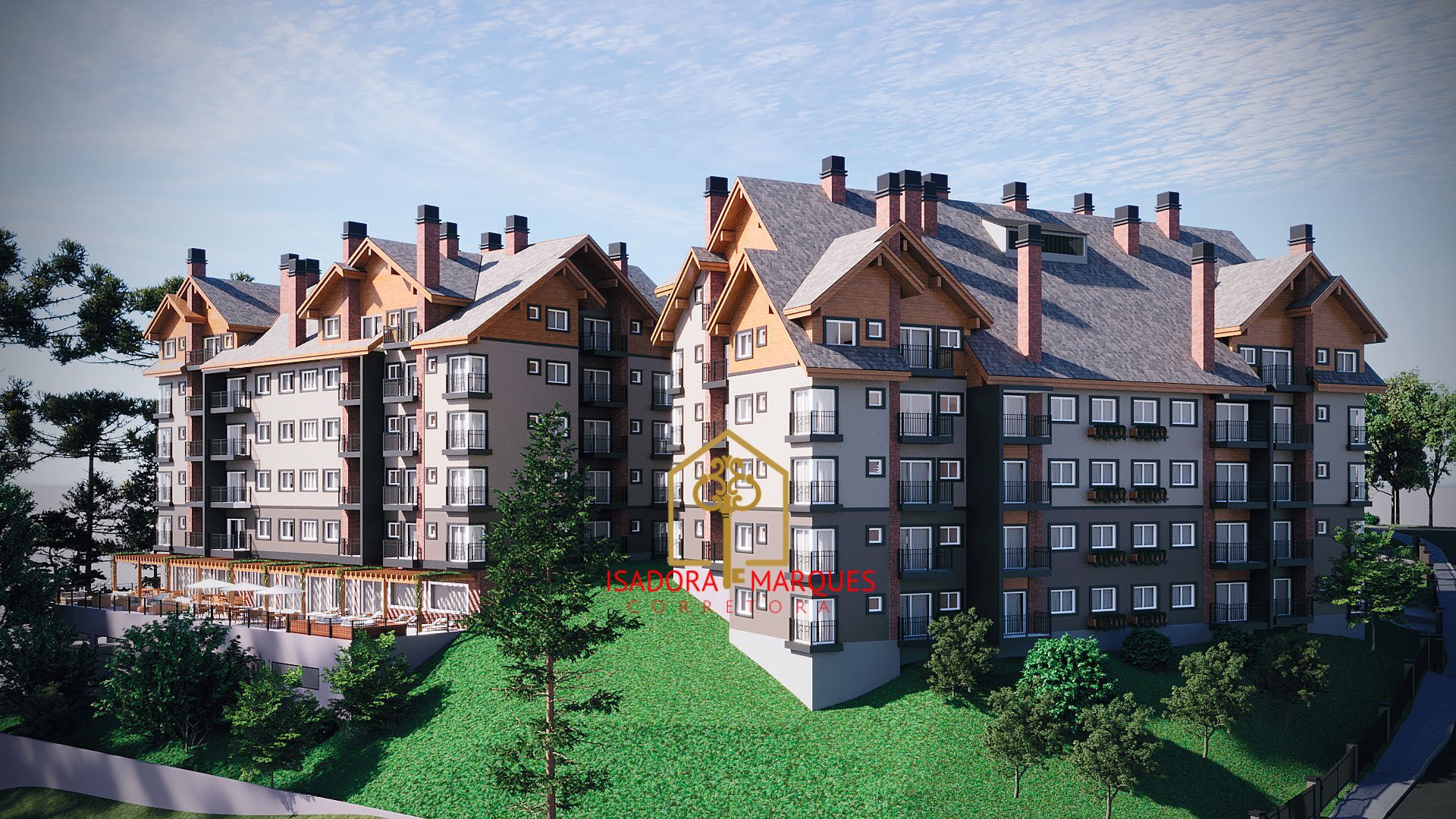Apartamento de 1 quarto, 44m² no bairro Centro, em Gramado | Eu Corretor