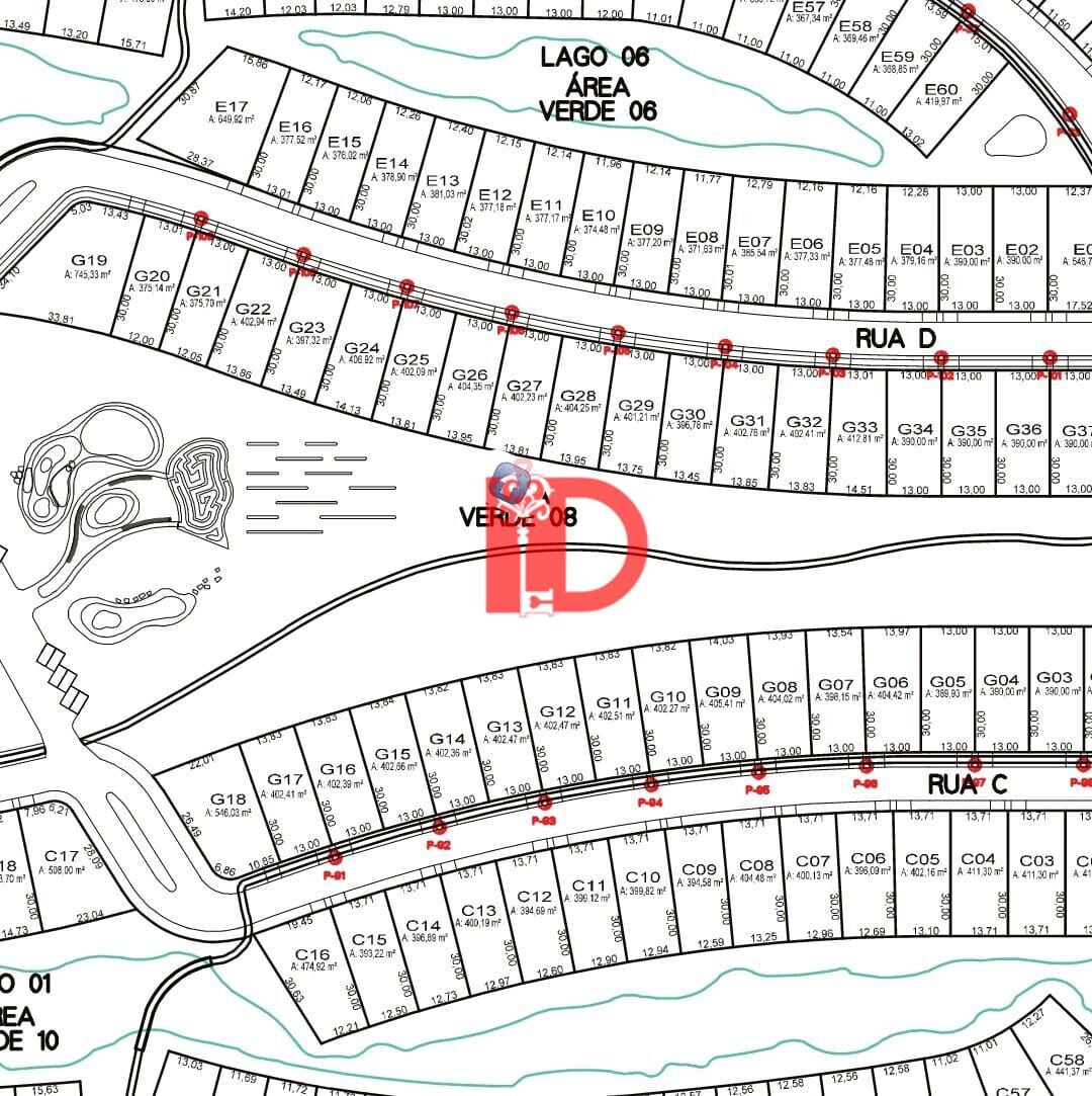 Lote/Terreno de 402m² no bairro Laranjal, em Pelotas | Eu Corretor