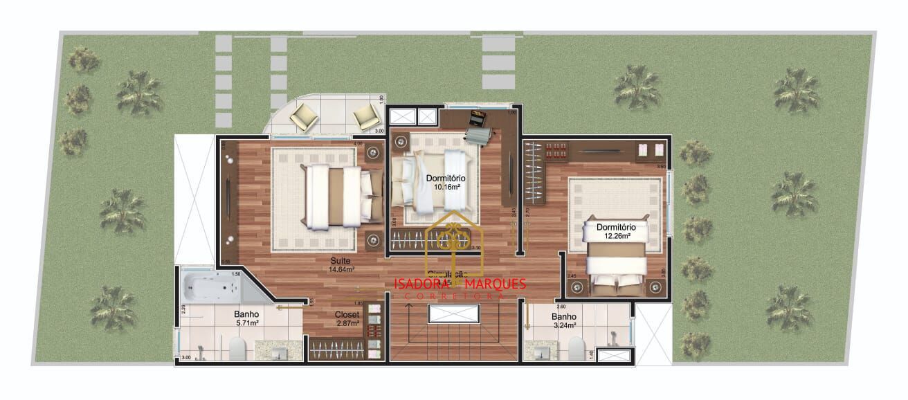 Casa de 3 quartos, 110m² no bairro Laranjal, em Pelotas | Eu Corretor