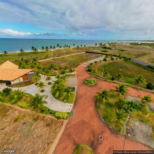 Imagem estática do "Street View" da localização