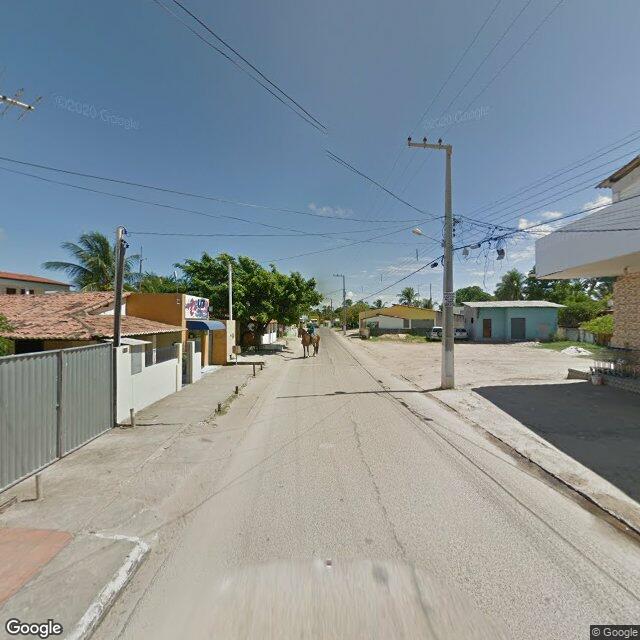 Imagem estática do "Street View" da localização