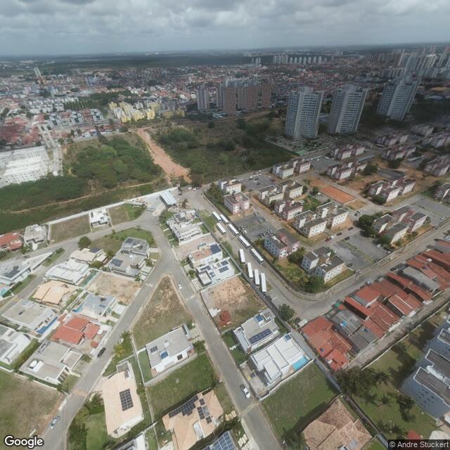 Imagem estática do "Street View" da localização