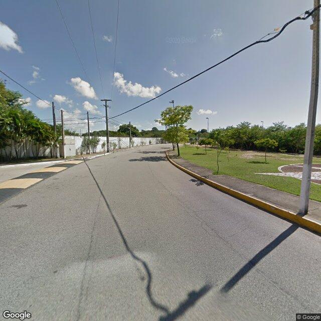 Imagem estática do "Street View" da localização