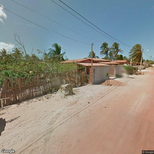 Imagem estática do "Street View" da localização