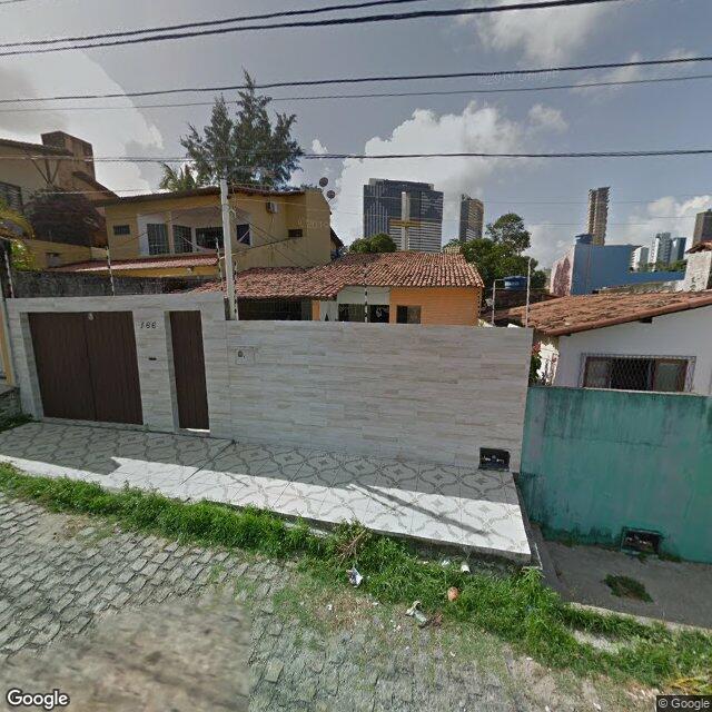 Imagem estática do "Street View" da localização