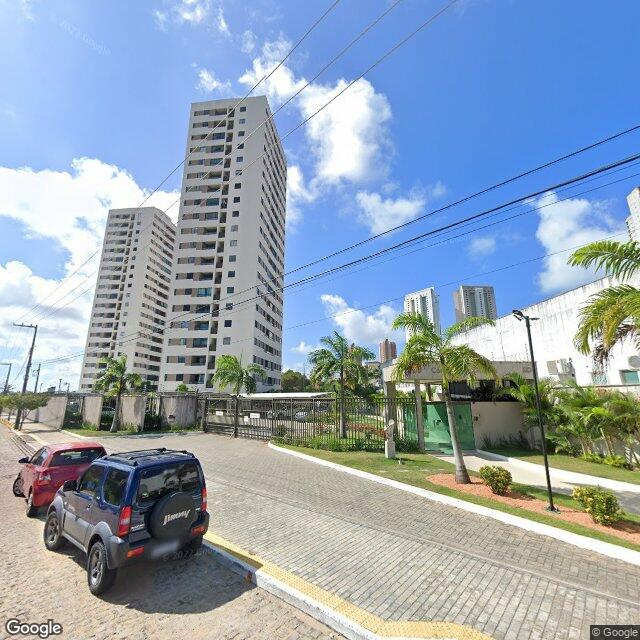 Imagem estática do "Street View" da localização