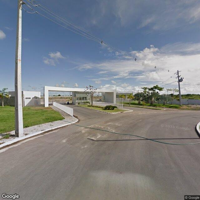 Imagem estática do "Street View" da localização