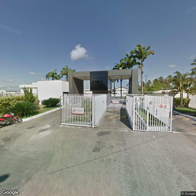 Imagem estática do "Street View" da localização