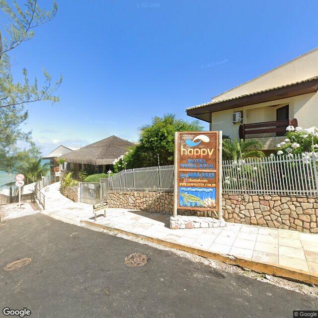 Imagem estática do "Street View" da localização