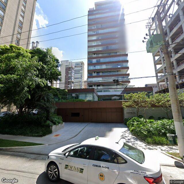 Imagem estática do "Street View" da localização