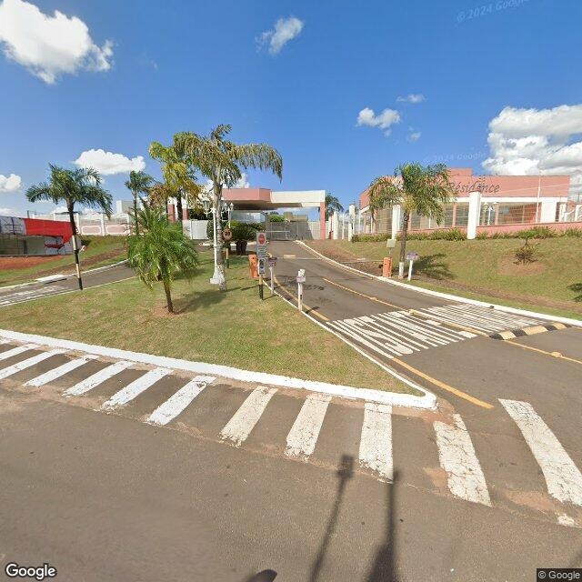 Imagem estática do "Street View" da localização