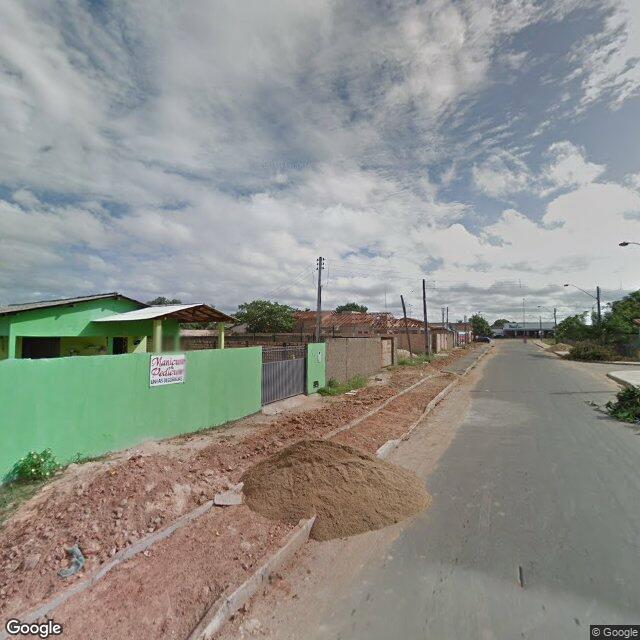 Imagem estática do "Street View" da localização