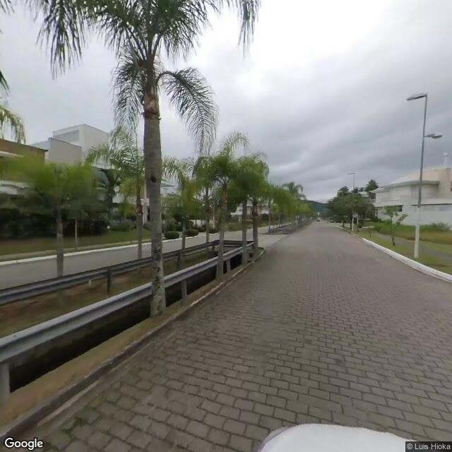 Imagem estática do "Street View" da localização