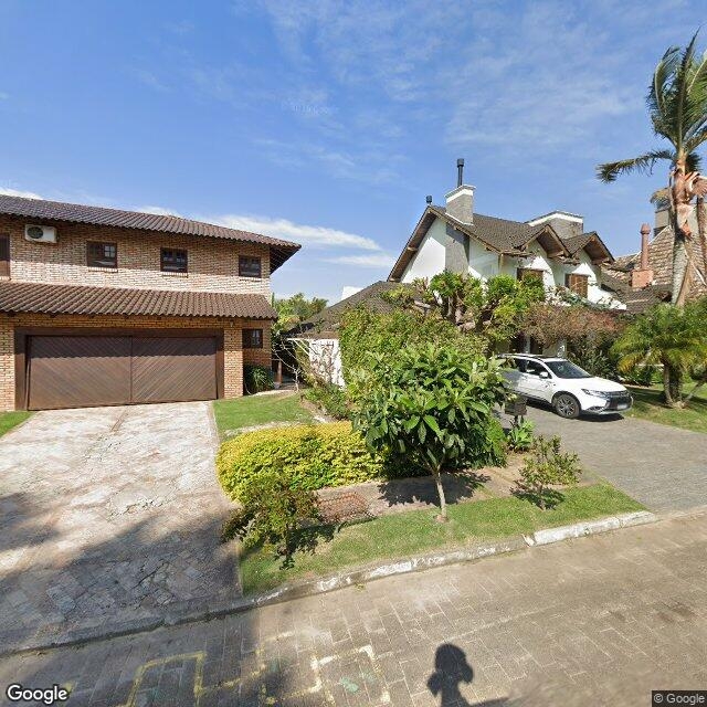 Imagem estática do "Street View" da localização