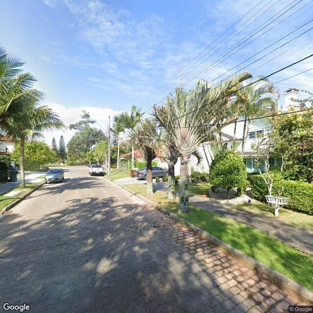 Imagem estática do "Street View" da localização