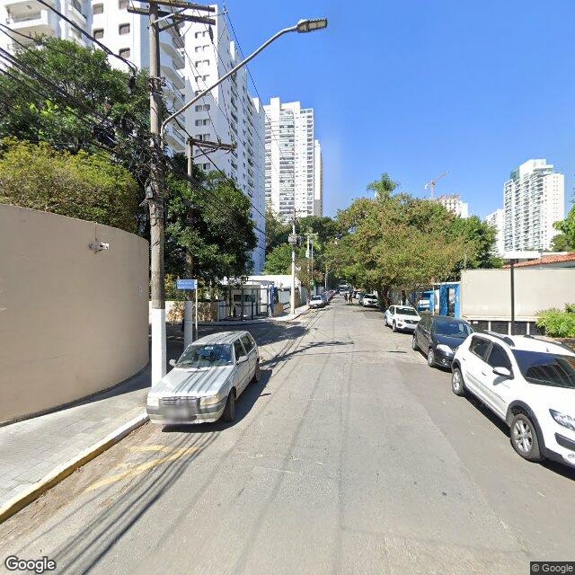 Imagem estática do "Street View" da localização