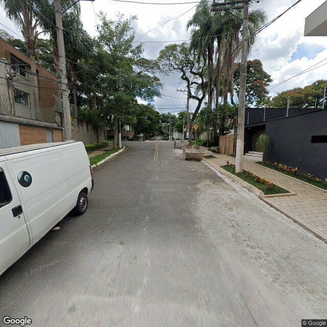 Imagem estática do "Street View" da localização