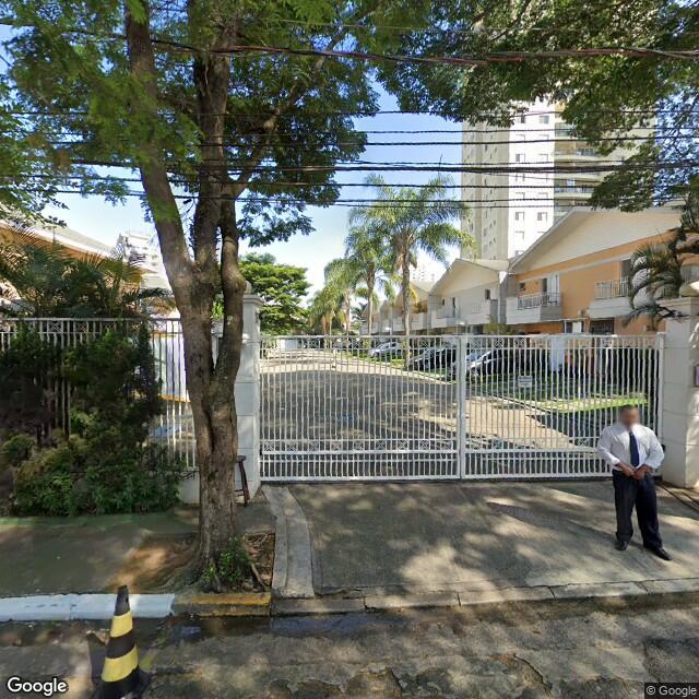 Imagem estática do "Street View" da localização