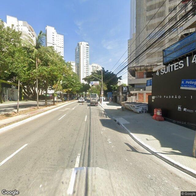 Imagem estática do "Street View" da localização