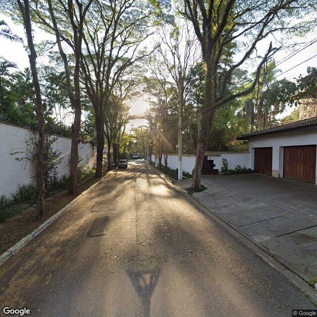 Imagem estática do "Street View" da localização