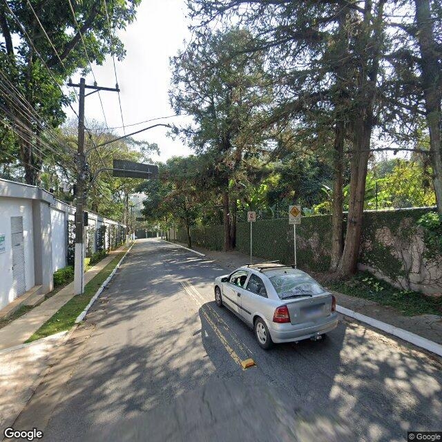 Imagem estática do "Street View" da localização