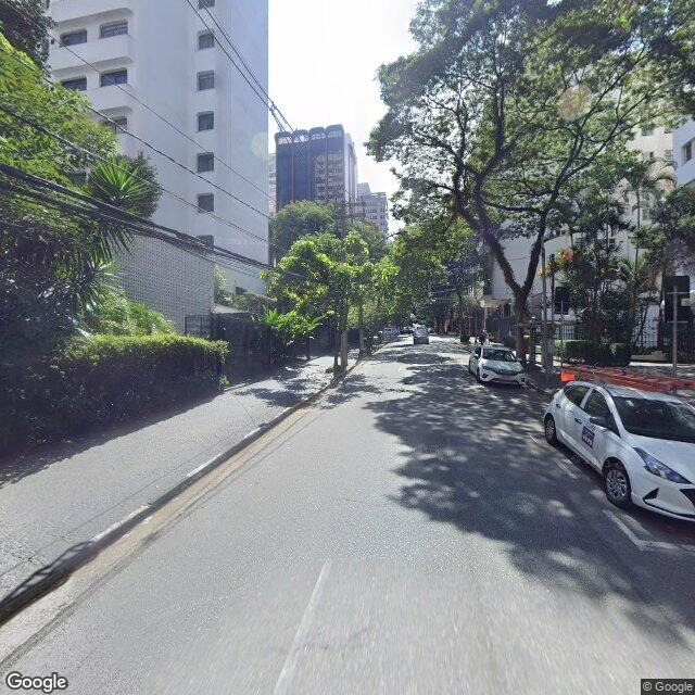 Imagem estática do "Street View" da localização