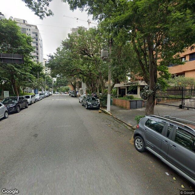 Imagem estática do "Street View" da localização