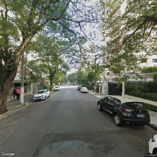 Imagem estática do "Street View" da localização