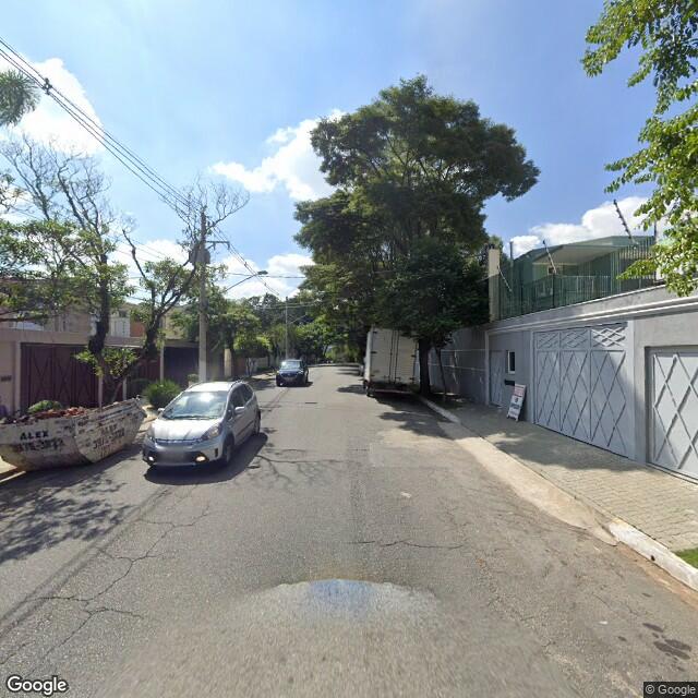 Imagem estática do "Street View" da localização