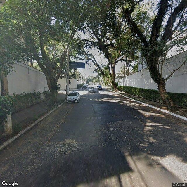 Imagem estática do "Street View" da localização