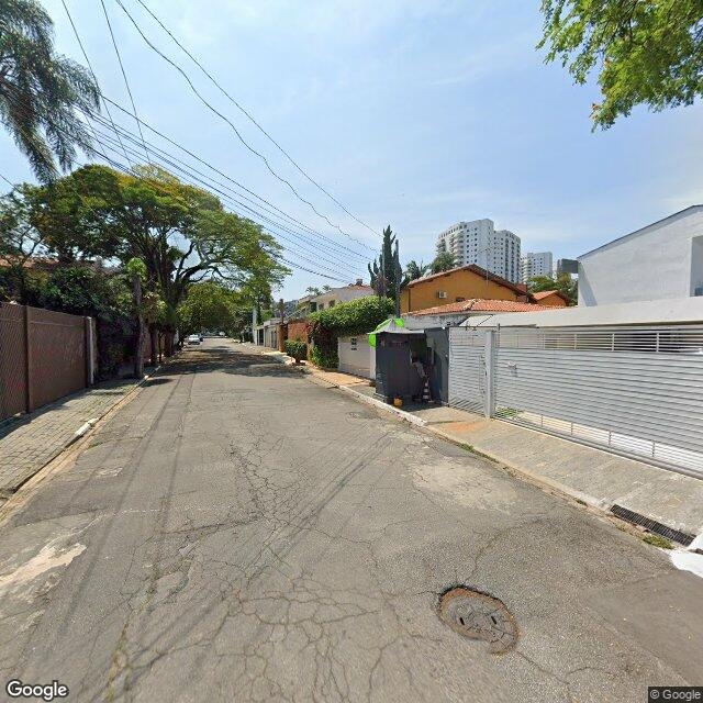 Imagem estática do "Street View" da localização