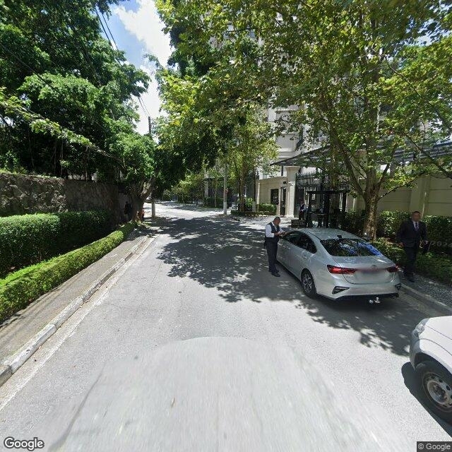 Imagem estática do "Street View" da localização