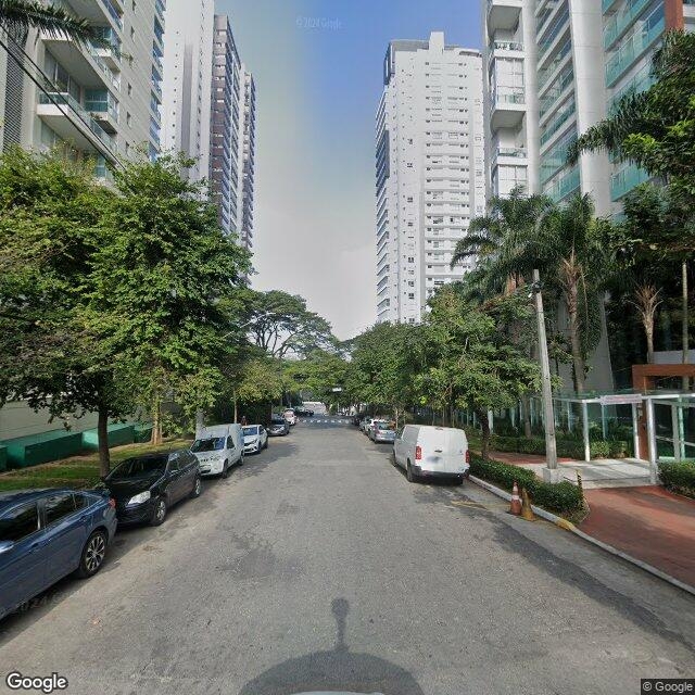 Imagem estática do "Street View" da localização