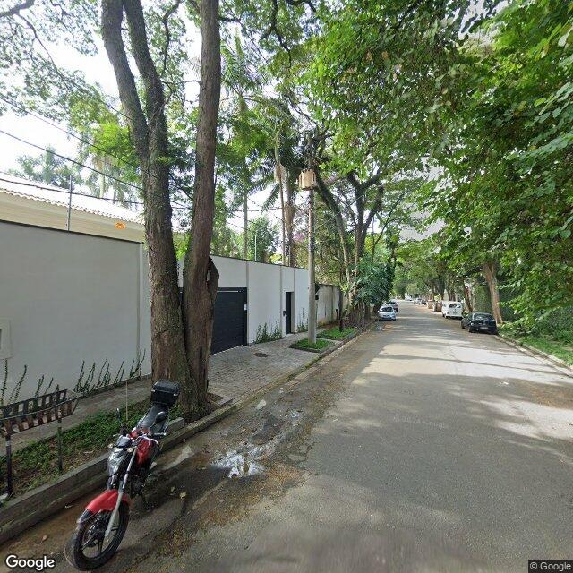 Imagem estática do "Street View" da localização