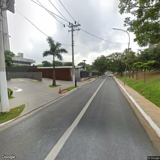 Imagem estática do "Street View" da localização