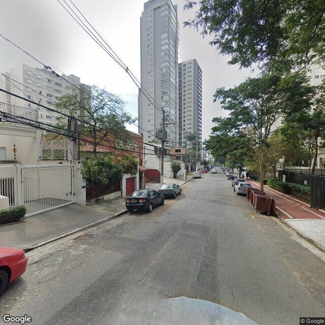 Imagem estática do "Street View" da localização