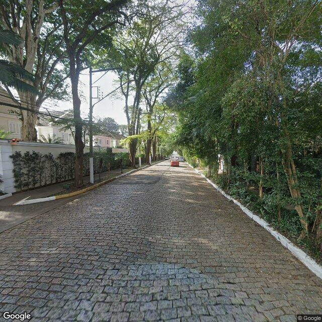 Imagem estática do "Street View" da localização