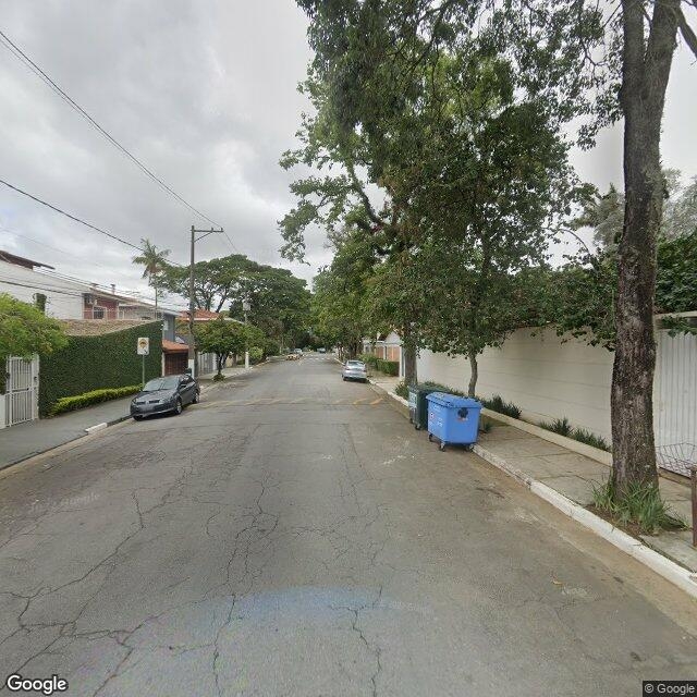 Imagem estática do "Street View" da localização