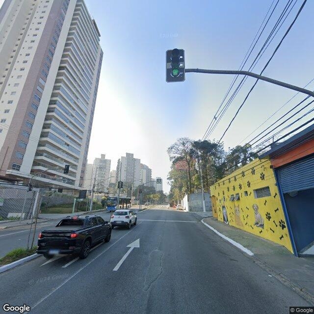 Imagem estática do "Street View" da localização