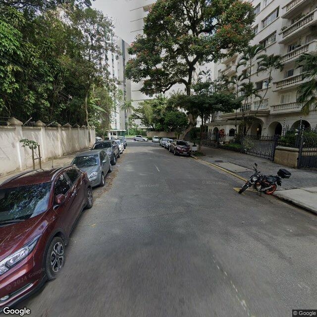 Imagem estática do "Street View" da localização