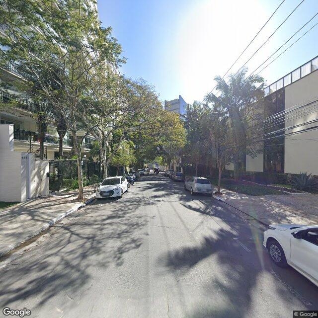 Imagem estática do "Street View" da localização